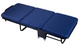 Розкладне ліжко Hedo Premium туристичне 75 x 180 x 26 см Темно-синє 99681 (5904041160974) - зображення 1