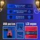 Инвертор автомобильный UKC 2000 Вт 12V 220V, преобразователь напряжения с подключением к аккумулятору и прикуривателю, инвертор с USB-выходом и дисплеем для ноутбука, ТВ, роутера, освещения и аварийного электропитания, C20-DK00D - изображение 2