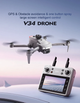 Квадрокоптер 4DRC V34 с 4K камерой и экраном 4.5", FPV дрон с бесколлекторными моторами, Optical Flow, Wi-Fi 5G, обходом препятствий, до 200 м и 18 минут полета - изображение 4