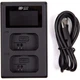 Зарядное устройство PowerPlant Sony NP-FW50 для двух аккумуляторов, LED экран (CH980567) - изображение 4