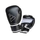 Боксерские перчатки Adidas Hybrid 80 (ADIH80) Black/White 10 унций - изображение 1