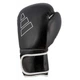 Боксерские перчатки Adidas Hybrid 80 (ADIH80) Black/White 10 унций - изображение 4