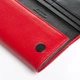 Женский большой облегченный кожаный кошелек Dr.Bond серии Black&Red PR-250824-40773 красно-черный - изображение 6