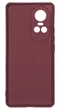 Панель Soft Silicone Case для Oppo Reno 10 5G / 10 Pro (5G), Бордовий - зображення 2
