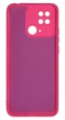 Панель Soft Silicone Case для Redmi 10C, Малиновий - изображение 2