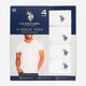 Набор футболок хлопковых длинных мужских U.S.Polo Assn USM251CP06-0000A(White) M 4 шт Белый (885036447513) - изображение 2