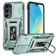Чехол противоударный Epik Defender Cam Ring Case для Samsung Galaxy A36 5G / A56 5G Зеленый / Light Green - изображение 1