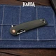 Ніж складний Karda J145 Black Tanto - зображення 4