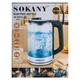 Електрочайник SOKANY SK-09013 Преміум 2,5л (1500Вт) / Електричний чайник з дисковим дном - зображення 8
