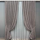 Комплект готовых штор VR-Textil Жаккард Sultan YL № 1210ш Серо-пудровый 150х270 см 2 шт (33-0027) - изображение 2