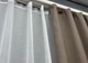 Комплект штор VR-Textil Лен Мешковина 200х270 2шт и Тюль 600х270 825ш-115т Темно-бежевый с белым 71-017/7 - изображение 8