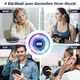 Програвач CD портативний Greadio, Discman, антишок, AUX, TF, MP3, CD-R/RW, чорний - зображення 3