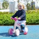 Беговел XJD, детский, 4 колеса, 1–2 года, розово-белый - изображение 5