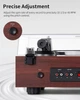 Проигрыватель виниловых пластин ANGELS HORN AT-3600L, Bluetooth 5.3, 33/45 RPM, с полочными колонками - изображение 3