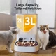 Смарт кормушка Petkit Yumshare Dual-Hopper P591, с камерой, 5 л, Wi-Fi, для сухого корма - изображение 7