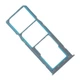 Держатель SIM-карты Samsung A205 Galaxy A20 / A305 Galaxy A30 / A505 Galaxy A50 / A705 Galaxy A70, С разъемом на карту памяти, Синий - 188680 - изображение 1