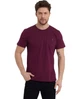 Футболка базова чоловіча Combined Blank Apparel TST0201.BRD XXL бордова (2228682272133) - зображення 1