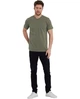 Футболка базовая мужская Combined Blank Apparel TST0201.OLV XXL темная оливка (2228682272043) - изображение 2