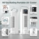 Кондиционер Portable Air Cooler F20, башенный, пульт, поворот 90° - изображение 4