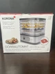 Дегидратор Korona 5 полок 240 Вт сушилка для овощей и фруктов - изображение 6