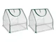Теплица Parkside Cold Frame Set, 2 шт - для выращивания рассады и защиты растений от холода - изображение 1