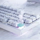 Магнитная Игровая ATTACK SHARK X68 HE Rapid Trigger Белая Клавиатура, 60%, 8K, RGB, Hot Swap - изображение 4