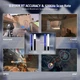 Магнитная Игровая ATTACK SHARK X68 HE Rapid Trigger Белая Клавиатура, 60%, 8K, RGB, Hot Swap - изображение 5
