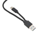 Внешний оптический DVD-привод NEE Generic с двойным интерфейсом USB3.0/Type-C (черный) 2132 - изображение 2