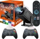 Игровой проектор домашний кинотеатр SmartTV HCS350Pro+ Android11 4K 450ANSI 1080p 2/16Gb + 2 геймпада - изображение 1