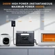 Зарядна станція SolarPlay Q2501 LiFePO4 2400 Вт/2160 Вт·год - зображення 7