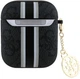 Чехол Guess 4G Printed Stripes Charm для Apple AirPods 1/2 Black (3666339311063) - зображення 2