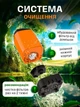 Портативный душ на аккумуляторе с насосом для кемпинга туристический электрический 4800mAh полевой Hausland производный переносной душ для туризма и дома дачи оранжевый (02690001) - изображение 7