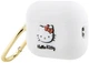 Etui Hello Kitty Silicone 3D Kitty Head do Apple AirPods Pro 2 White (3666339189778) - obraz 2