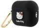 Etui Hello Kitty Silicone 3D Kitty Head do Apple AirPods Pro 2 Black (3666339189655) - obraz 2