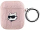Чехол Karl Lagerfeld Monogram Choupette Head для Apple AirPods 1 / 2 Pink (3666339283711) - зображення 1