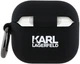 Чехол Karl Lagerfeld Silicone Choupette Head 3D для Apple AirPods 4 Black (3666339398026) - зображення 2