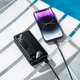 УМБ зарядный Power Bank HOCO J154A 20000 mAh 22.5W+20W Черная - изображение 4