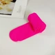 Гольфы капроновые выше колена малиновые One Size - изображение 2