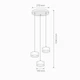 Люстра подвесная DUSHA MS241-D3 x GX53 черный/дымчатый LIGHT SET - изображение 5