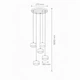 Люстра подвесная DUSHA MS241-D5 x GX53 черный/дымчатый LIGHT SET - изображение 5