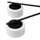Люстра потолочная DUSHA MS228 - 8 x GX53 черный/молочный LIGHT SET - изображение 3