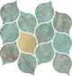 Мозаика Dune Amazonite Leaves 27*24.5 зеленая - изображение 1