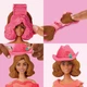Набор для лепки Hasbro Play-Doh Barbie Цветочный узор и бахрома! (G1360) - изображение 6