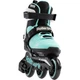 Детские ролики Rollerblade Microblade 3WD aqua-white размер 36.5-40.5 (smj815) - изображение 2