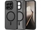 Противоударный чехол Matte Magsafe для Xiaomi 15T черный бампер - изображение 2