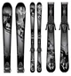 Лижі гірські комплект K2 POTION 72 SR+ER3 10.0 153см Grey/black/white (1040613.141.1+1041315.141.1) - изображение 2