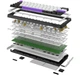 Ігрова клавіатура HATOR Hellyberry HK60 Wireless White-Violet (HK60_Wireless) - зображення 6