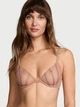 Бюстгальтер зі Стразами Victoria's Secret Very Sexy Sheer Shine Low-Cut Demi Bra розмір 32С - зображення 1