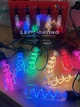 Гирлянда SFK-48 LED 220 V — удлинённые спиральные лампы, уличная и комнатная иллюминация, чёрный провод, мультиколор - изображение 10