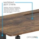 Комп’ютерний стіл з електрорегулюванням висоти OfficePro ODE1575DW - зображення 7